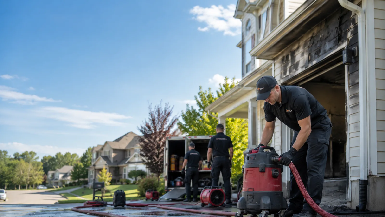 Fire And Smoke Damage Restoration in Marshall, AK near me